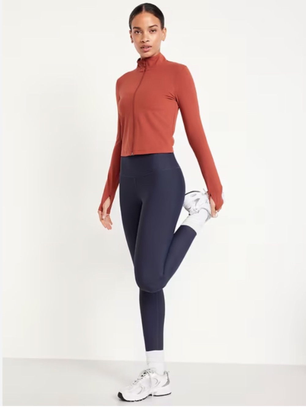 NWOT Old Navy Studio Smooth cropped jacket size S tall